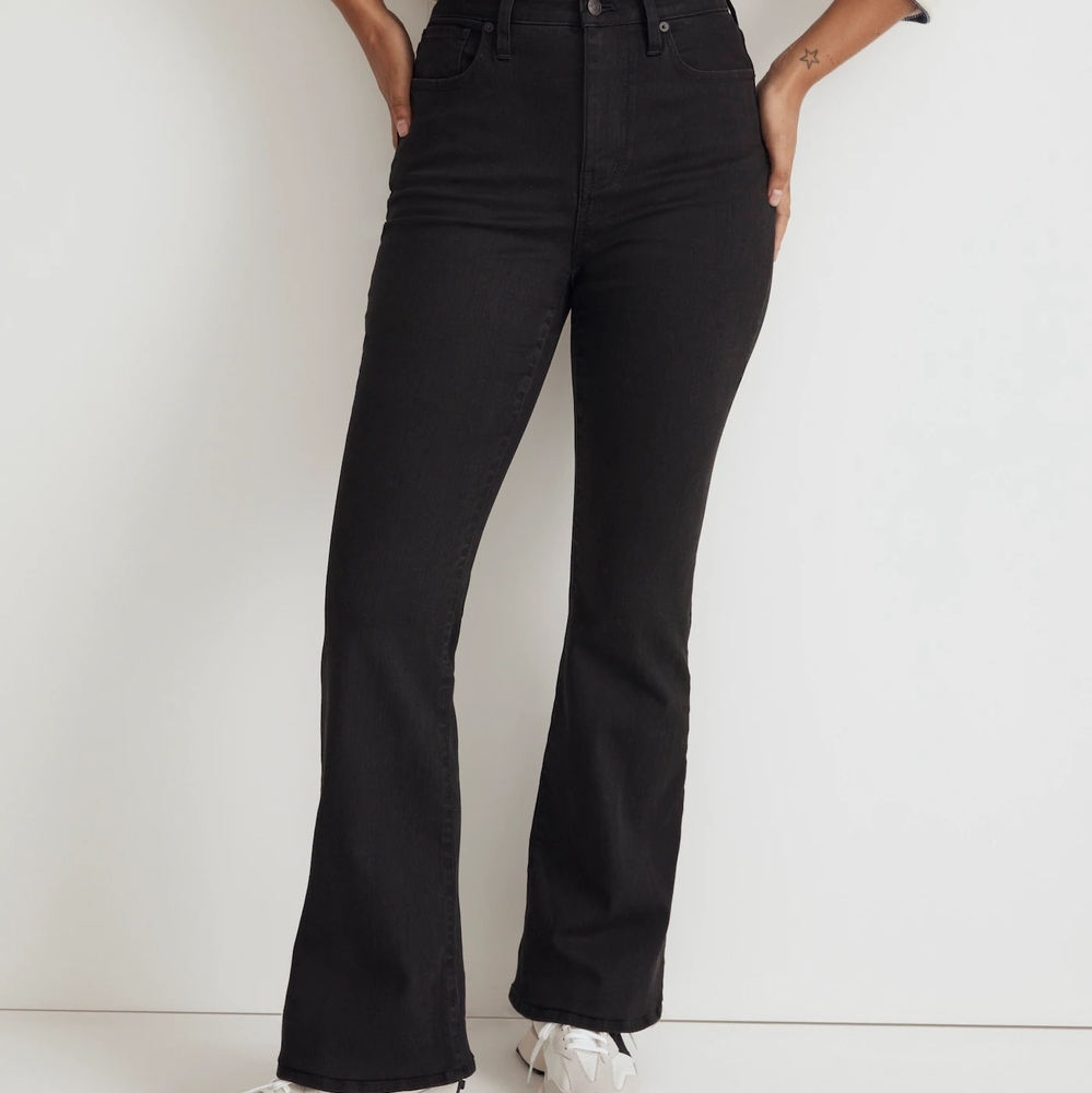 Madewell Black Flare Women's Jeans